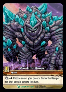 Gurok the Usurper - Promos