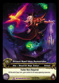 Prince Kael'thas Sunstrider - Promos