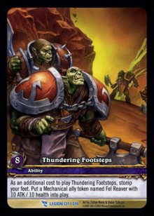 Thundering Footsteps - Promos