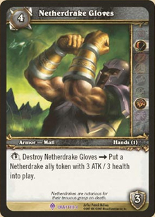 Netherdrake Gloves - Crafting Rewards Promos