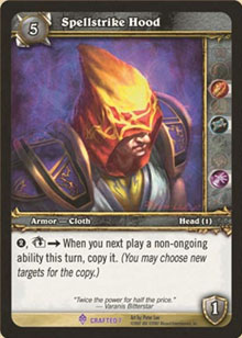Spellstrike Hood - Crafting Rewards Promos