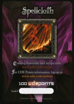 Spellcloth - Crafting Material Cards