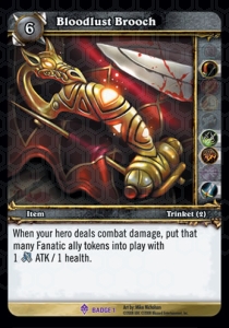 Bloodlust Brooch - Badge of Justice