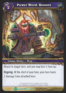 Power Word: Restore - Blood of Gladiators