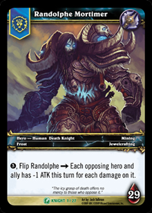 Randolphe Mortimer - Death Knight Starter Set
