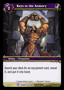 Keys to the Armory - Fields of Honor