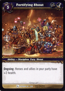 Fortifying Shout - Fields of Honor