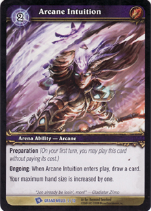 Arcane Intuition - Arena Grand Melee