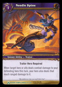 Needle Spine - Black Temple Raid Deck