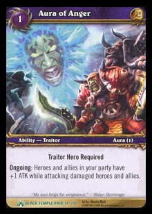 Aura of Anger - Black Temple Raid Deck
