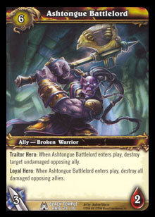 Ashtongue Battlelord - Black Temple Raid Deck
