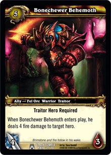 Bonechewer Behemoth - Black Temple Raid Deck
