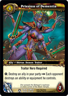 Priestess of Dementia - Black Temple Raid Deck