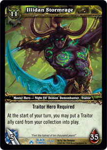 Illidan Stormrage - Black Temple Raid Deck