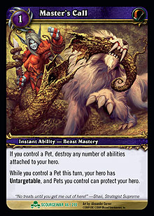 Master's Call - Scourgewar