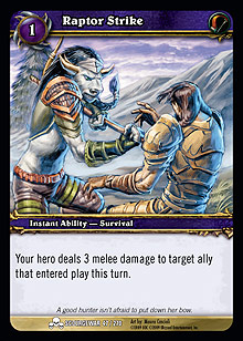 Raptor Strike - Scourgewar