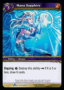 Mana Sapphire - Scourgewar