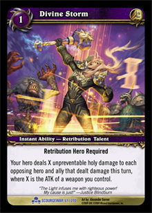 Divine Storm - Scourgewar