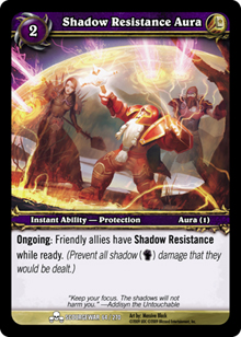 Shadow Resistance Aura - Scourgewar