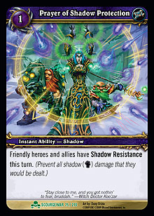 Prayer of Shadow Protection - Scourgewar