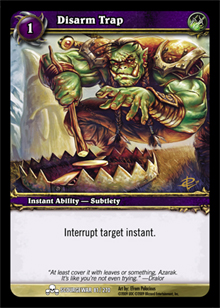 Disarm Trap - Scourgewar