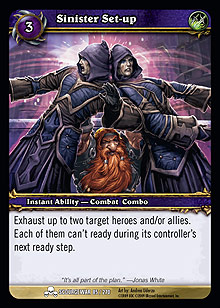 Sinister Set-up - Scourgewar