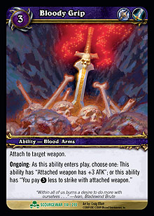 Bloody Grip - Scourgewar