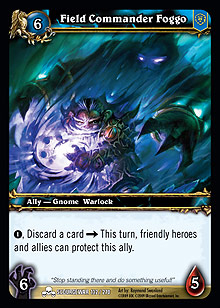 Field Commander Foggo - Scourgewar