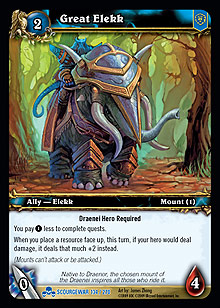 Great Elekk - Scourgewar
