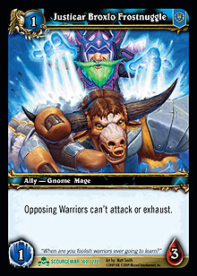 Justicar Broxlo Frostnuggle - Scourgewar