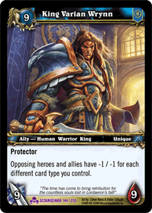 King Varian Wrynn - Scourgewar