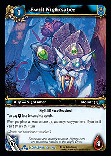 Swift Nightsaber - Scourgewar