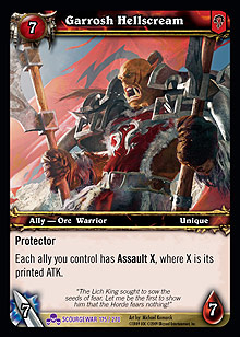 Garrosh Hellscream - Scourgewar