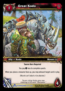Great Kodo - Scourgewar