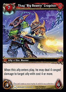 Thag "Big Bounty" Cragshot - Scourgewar