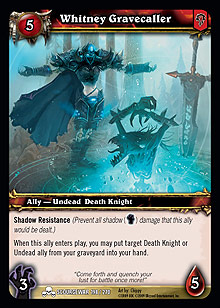 Whitney Gravecaller - Scourgewar