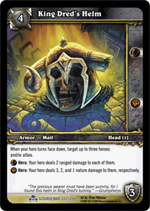 King Dred's Helm - Scourgewar