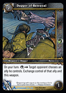 Dagger of Betrayal - Scourgewar