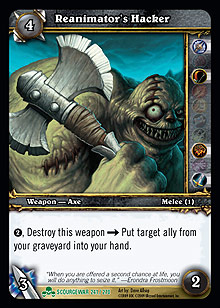 Reanimator's Hacker - Scourgewar