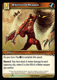 Whirlwind Weapon - Scourgewar