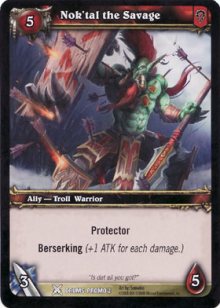 Nok'tal the Savage - Promos