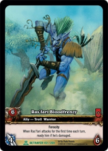 Ras'fari Bloodfrenzy - Promos