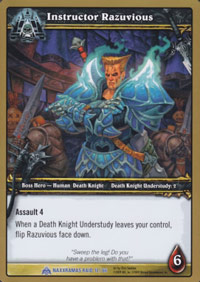 Instructor Razuvious - Naxxramas Raid Deck