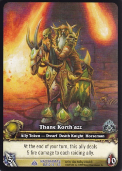 Thane Korth'azz - Naxxramas Raid Deck