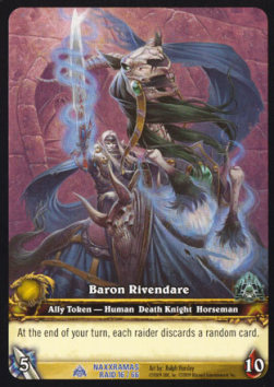 Baron Rivendare - Naxxramas Raid Deck