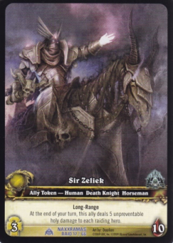 Sir Zeliek - Naxxramas Raid Deck