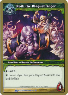 Noth the Plaguebringer - Naxxramas Raid Deck