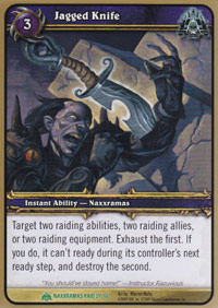 Jagged Knife - Naxxramas Raid Deck
