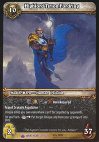 Highlord Tirion Fordring - Wrathgate
