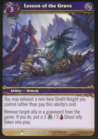 Lesson of the Grave - Wrathgate